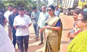 District Collector conducts inspection in Pullambadi Union